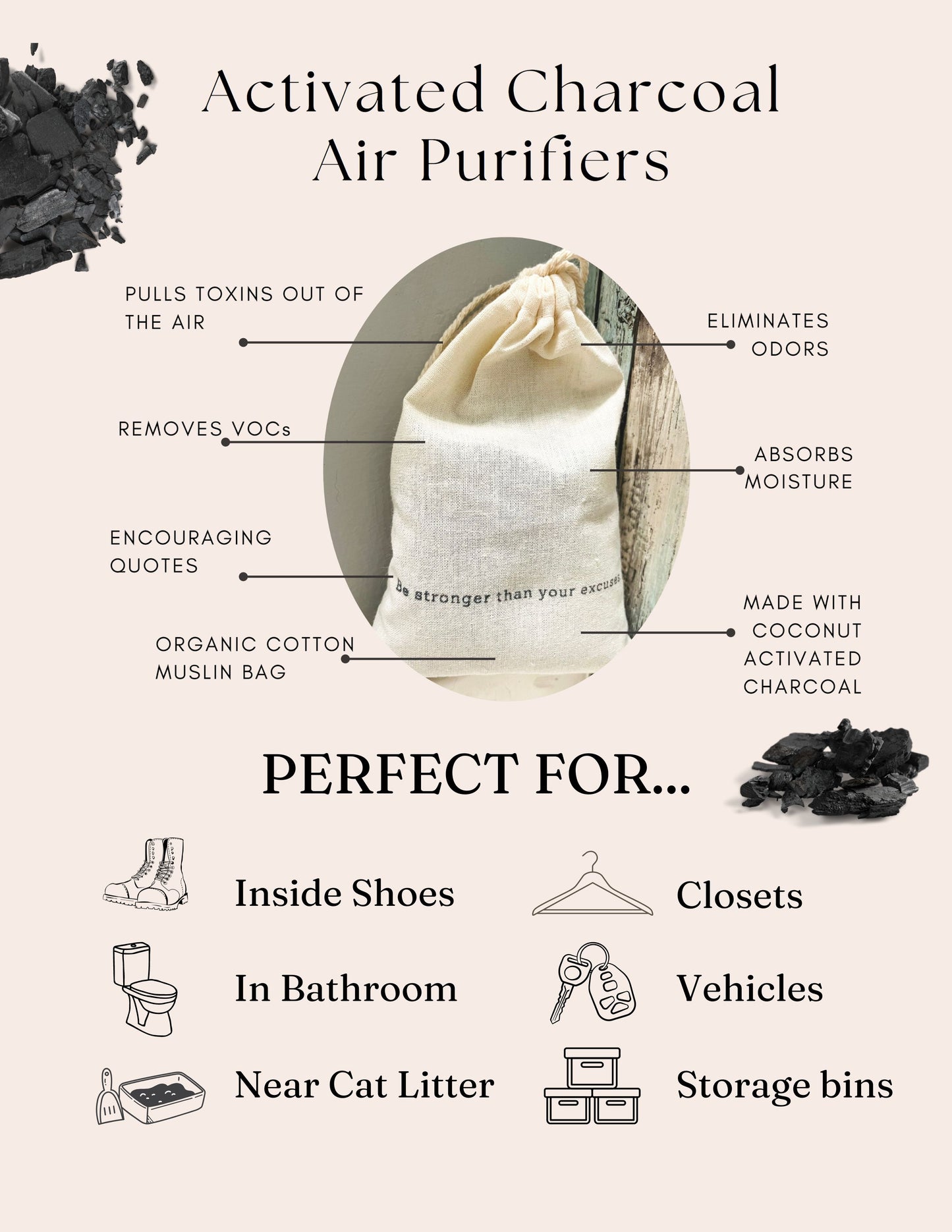 Activated Charcoal Air Purifier *BUY 2 GET 1 FREE*