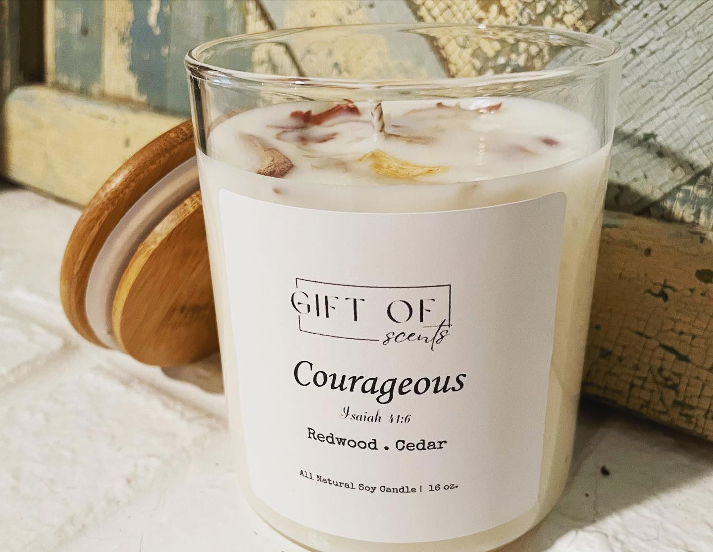 "Courageous" Soy Candle