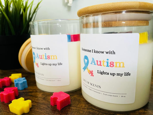 Autism Awareness Soy Candle