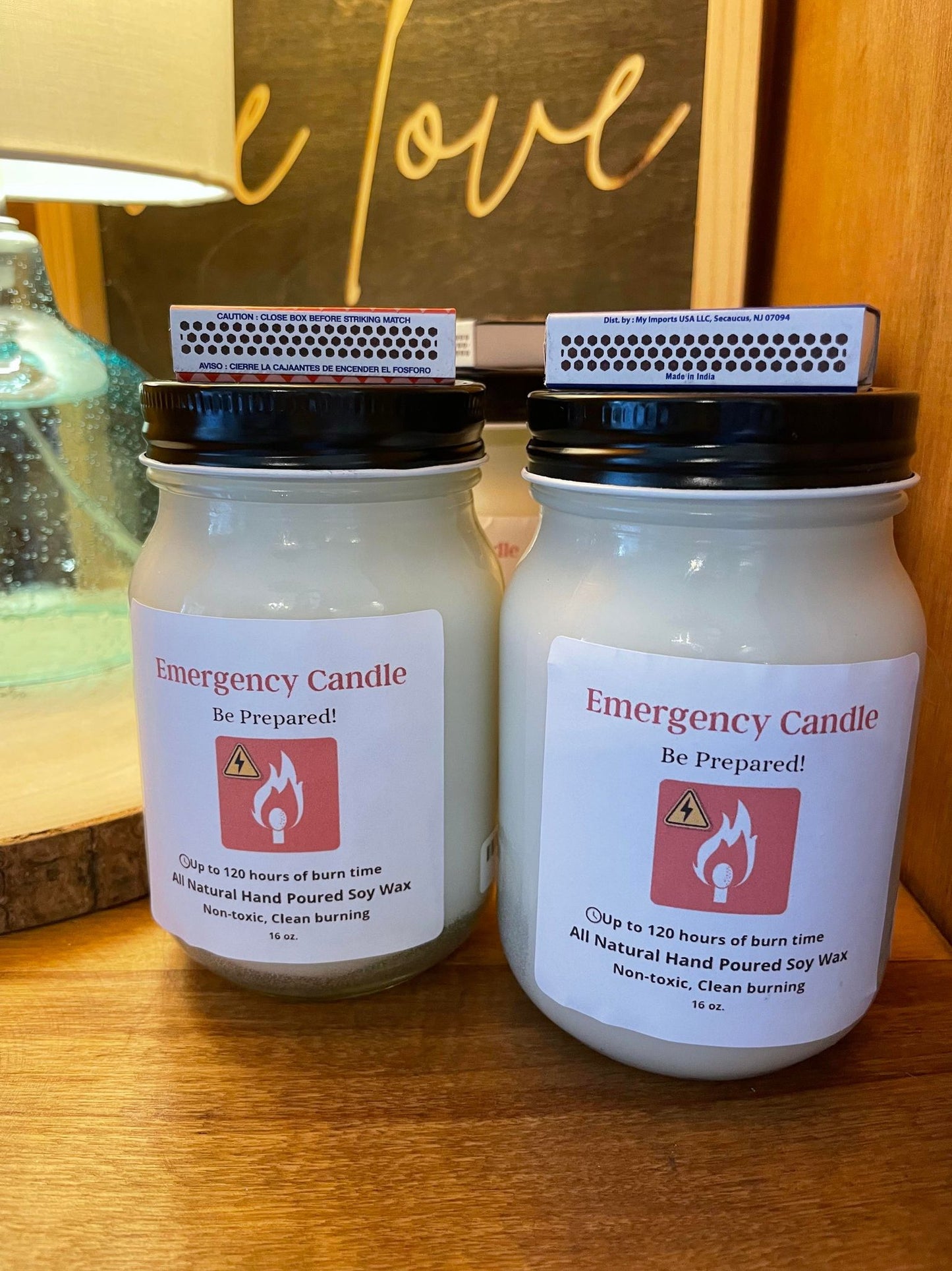 Emergency Candle! 16oz